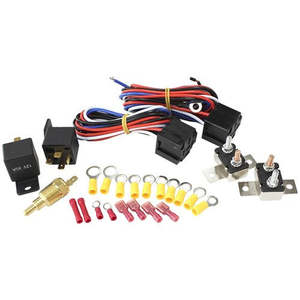 Aeroflow Fans: Dual Fan Relay and Wiring Harness Kit