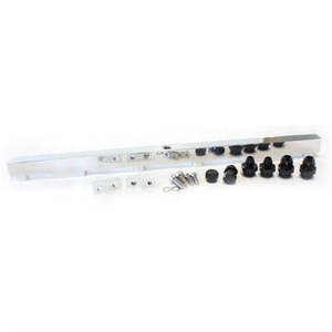 Aeroflow Fuel Rails: Aeroflow Nissan RB26 Billet EFI Fuel Rail - Polished - AF64-2011P