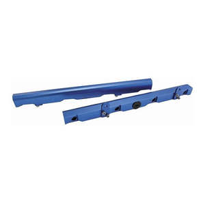 Aeroflow GM LS2, LS3 Billet EFI Fuel Rails - Blue AF64-2006