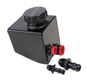 Aeroflow Fabricated Aluminium Power Steering Reservoir - Black Finish AF77-1020BLK