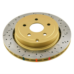 Ford Ranger PX1, PX2, PX3 Front Brake Rotor - DBA 4000 Cross Drilled & Slotted DBA42132XS