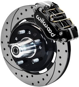 Brake Rotors: 12.19" Front Brake Kit with Dust Boots WB140-16907-D