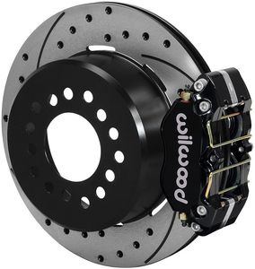 Brake Rotors: Wilwood Dynapro Dust-Boot Rear Brake Kit - 4-Piston 12.19" WB140-13205-D