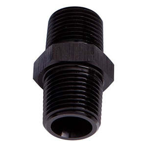 Aeroflow: Aeroflow NPT Male Coupler 3/8" - AF911-06BLK