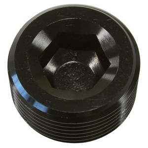 Aeroflow: Aeroflow NPT Plug 1/2" - AF932-08BLK