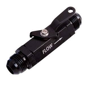 Aeroflow Shut Off Valve -8AN - AF1000-08BLK