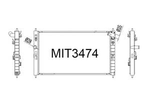 Fenix Radiators: Peugeot 4008 1.8L Diesel 2012-17