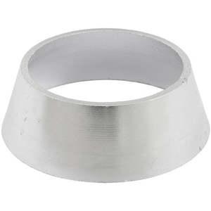 2-1/2" to 3" Aluminium Transition Cone 63mm up to 75mm, Overall Length of 21mm (0.826")