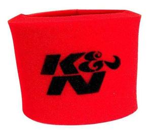 K And N: K&N Red Foam Oval Straight Precharger Filter Wrap (KN25-3340)