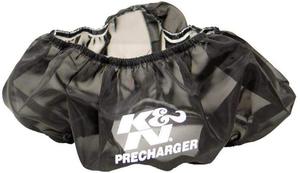 K And N: K&N Black Round Precharger Filter Wrap (KN22-8001PK)