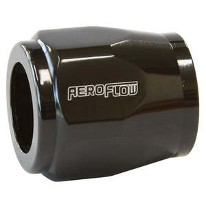 Clearance: Hex Hose Finisher 1-15/16" (49mm) I.D Black Finish Product Code: AF150-28BLK