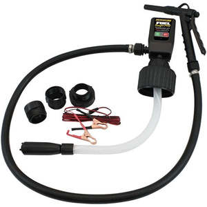 Aeroflow Battery Operated Fluid Transfer Jug Pump Manual Trigger Nozzle, 9 Liter&hellip;
