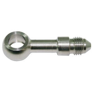 Aeroflow Stainless Steel Long Banjo to Male AN -4AN 11.2mm (7/16") to -4AN Male - AF311-04L