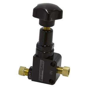 Aeroflow Brake Proportioning Valve - Black - AF64-3042BLK