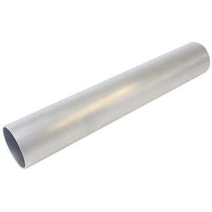 Straight Aluminium Tube 3-1/2" (88mm) Dia. 12" (300mm) Length. 5/64" (2.03mm) Wall
