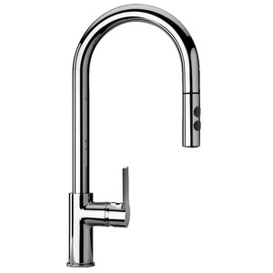 Kitchen: Paini Le Mans 2 Function Sink Mixer with Pull-Out Spray