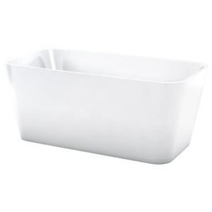 Bathroom: LeVivi Lyon 1400mm Free-Standing Bath White