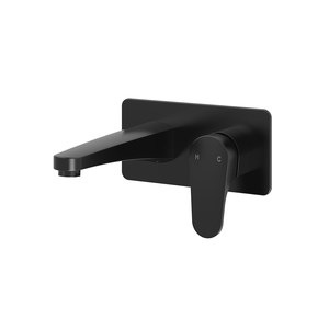 Products: LeVivi Roma Wall Mounted Basin Mixer Black