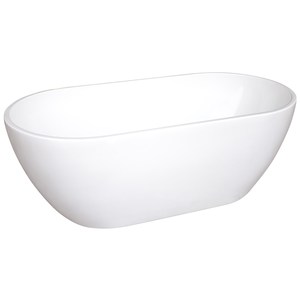 LeVivi Marbella 1590mm Free-Standing Bath White