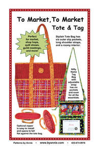 Sewing And Bag Patterns Kitsets: ByAnnie To Market Tote Bag