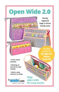 Sewing And Bag Patterns Kitsets: ByAnnie Open Wide 2.0