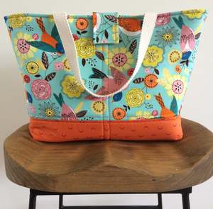 Sewing And Bag Patterns Kitsets: Carry-All Tote Bag Pattern or Kitset - designed by Jenny Hunter