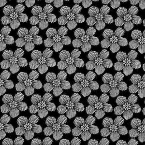 Niseko - Flowers Black