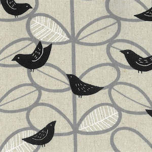 Linen Cotton Fabric: Kottou - Grey