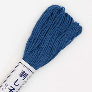 Sashiko Thread 20m Blue #10