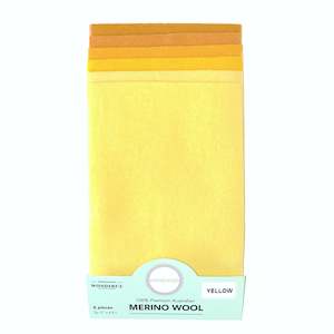 Sue Spargo Wool Felt: Sue Spargo Merino Wool - Yellow