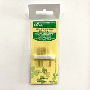 Clover Appliqué Needles Size 10