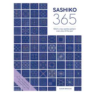 Embroidery Books: Sashiko 365 - Susan Briscoe