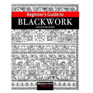 Embroidery Books: Beginner's Guide to Blackwork - Lesley Wilkins