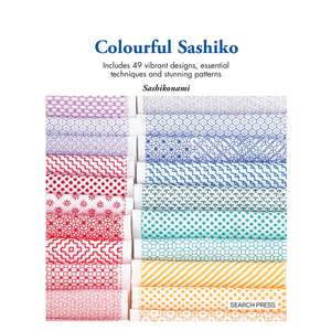 Japanese Embroidery Books: Colourful Sashiko