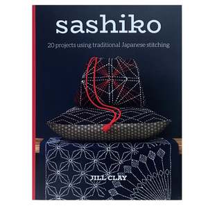 Japanese Embroidery Books: Sashiko - Jill Clay