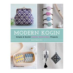 Japanese Embroidery Books: Modern Kogin