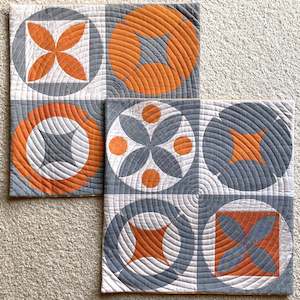 Sewing And Bag Patterns Kitsets: Geometric Appliqué Cushion - designed by Jenny Hunter