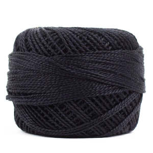 Alison Glass + Wonderfil Perle Cotton Thread - Raven EZ2135