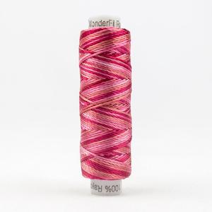WonderFil Sue Spargo Razzle Variegated Thread - RZM03 Rosie Outlook