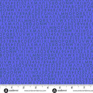 Alison Glass Collections: Letters - Lapis