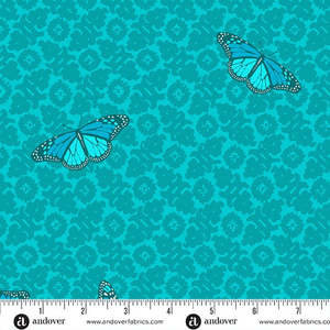 Alison Glass Collections: Camouflage - Teal