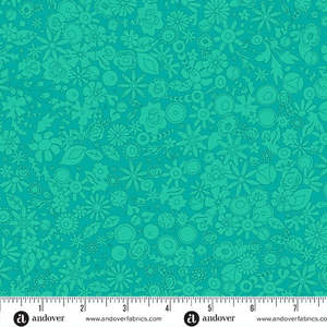 Alison Glass Collections: Woodland - Teal