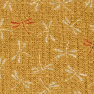Japanese Quilting Cotton: Tama - Mustard