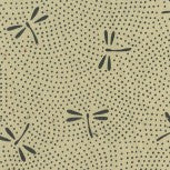 Japanese Quilting Cotton: Yano - Natural