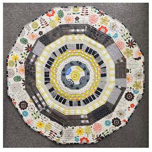 Plume Patterns Kitsets Jenny Hunter Designer: Quilted Floor Mat Pattern - designed by Jenny Hunter