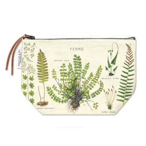 Vintage Pouch - Ferns