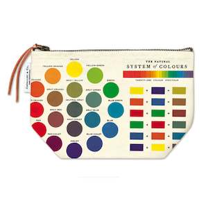 Vintage Pouch - Colour Wheel