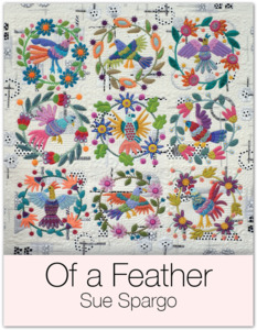 Sue Spargo Patterns: Of a Feather - Sue Spargo