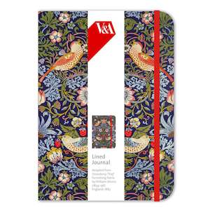 Journals Notebooks Notepads: Strawberry Thief - Elastic Closure Journal