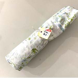 Sale Fabric: Grey/Green print